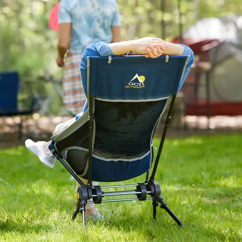 Heavy-Duty Freestyle ComPack Rocker - Choice 980 - RoadTrip Rocker Smooth Motion Camp Chair Detail