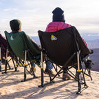 Patented Spring-Action Puff Rocker - Choice 731 - Freestyle Rocker Portable Outdoor Folding Chair Detail