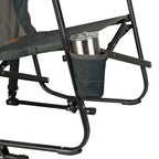Patented Spring-Action FirePit Rocker - Choice 737 - Patented Spring-Action Rocking Chair for Camping Detail