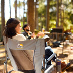 Patented Spring-Action FirePit Rocker - Choice 737 - Patented Spring-Action Rocking Chair for Camping Detail