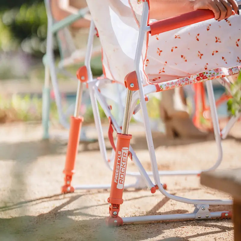 Patented Spring-Action Freestyle Rocker - Choice 711 - Patented Spring-Action Rocking Chair for Camping Detail