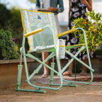 Patented Spring-Action Freestyle Rocker - Choice 711 - Patented Spring-Action Rocking Chair for Camping Detail