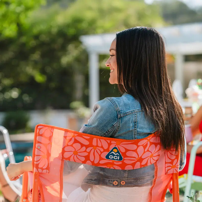 Patented Spring-Action Freestyle Rocker - Choice 711 - Patented Spring-Action Rocking Chair for Camping Detail
