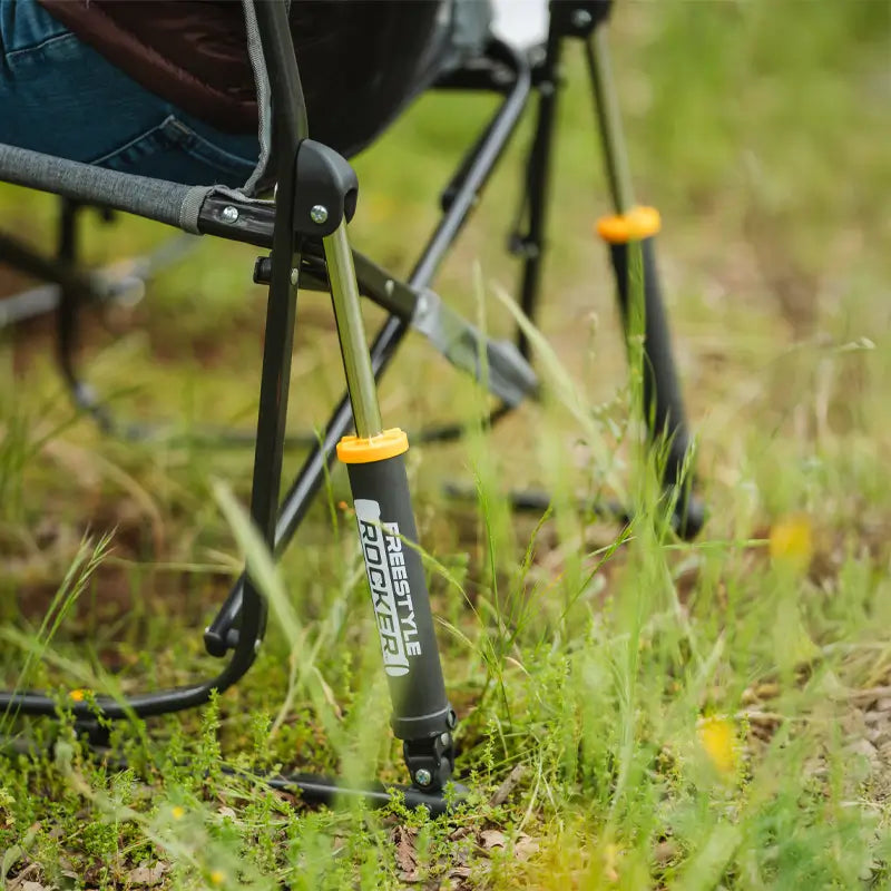 Patented Spring-Action Freestyle Rocker - Choice 711 - Patented Spring-Action Rocking Chair for Camping Detail