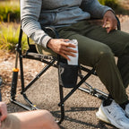 Heavy-Duty Freestyle Freestyle Rocker Elite - Choice 460 - RoadTrip Rocker Smooth Motion Camp Chair Detail