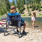 Heavy-Duty Freestyle Freestyle Rocker XL - Choice 552 - Patented Spring-Action Rocking Chair for Camping Detail