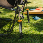 Luxury Camp Freestyle Rocker XL with Side Table - Choice 836 - Heavy-Duty Kickback Rocker with Beverage Holder Detail
