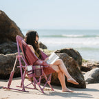 Patented Spring-Action Pod Rocker Elite - Choice 832 - Freestyle Rocker Portable Outdoor Folding Chair Detail
