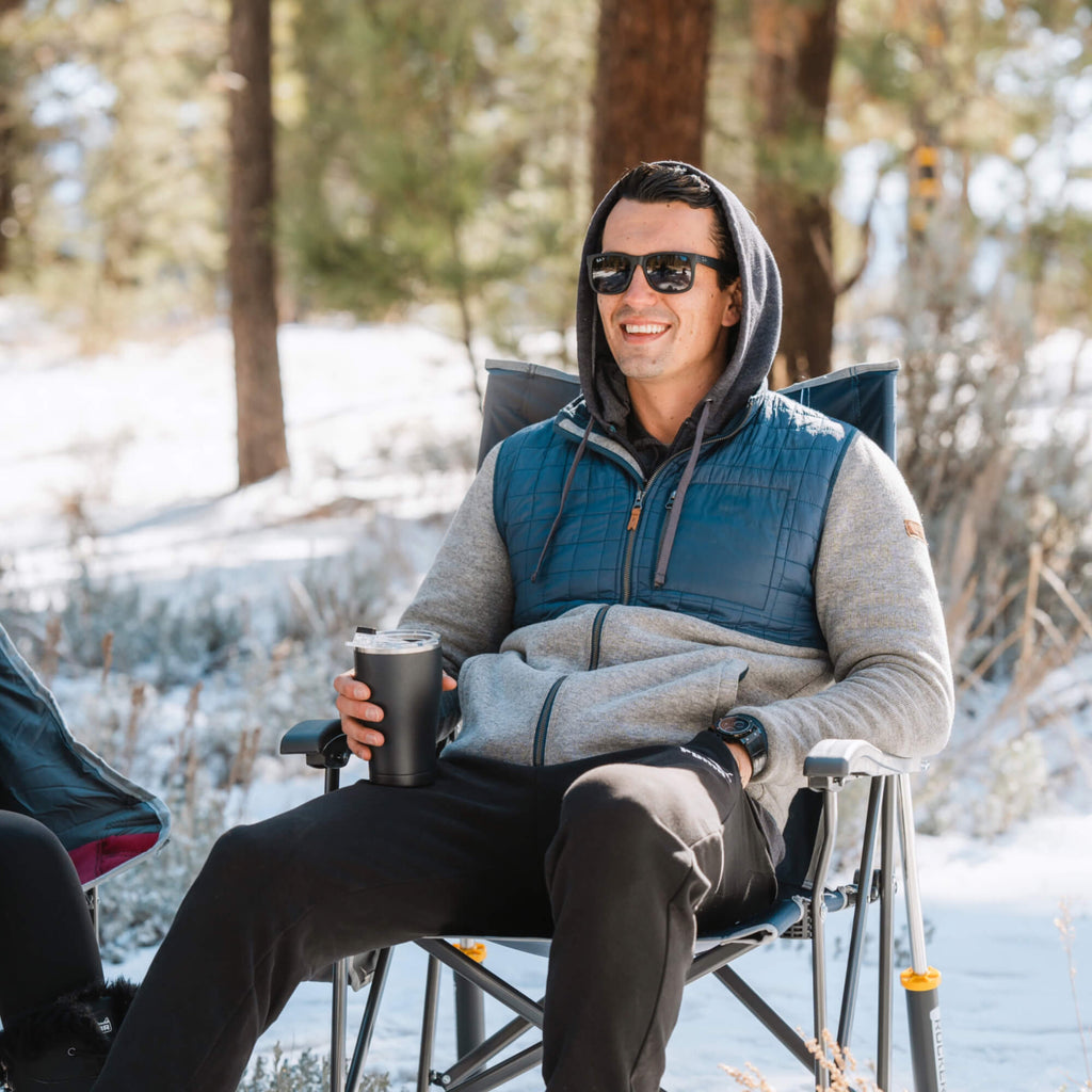 Heavy-Duty Freestyle RoadTrip Rocker - Choice 855 - Freestyle Rocker Portable Outdoor Folding Chair Detail