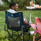 Patented Spring-Action Stowaway Rocker - Choice 794 - Patented Spring-Action Rocking Chair for Camping Detail