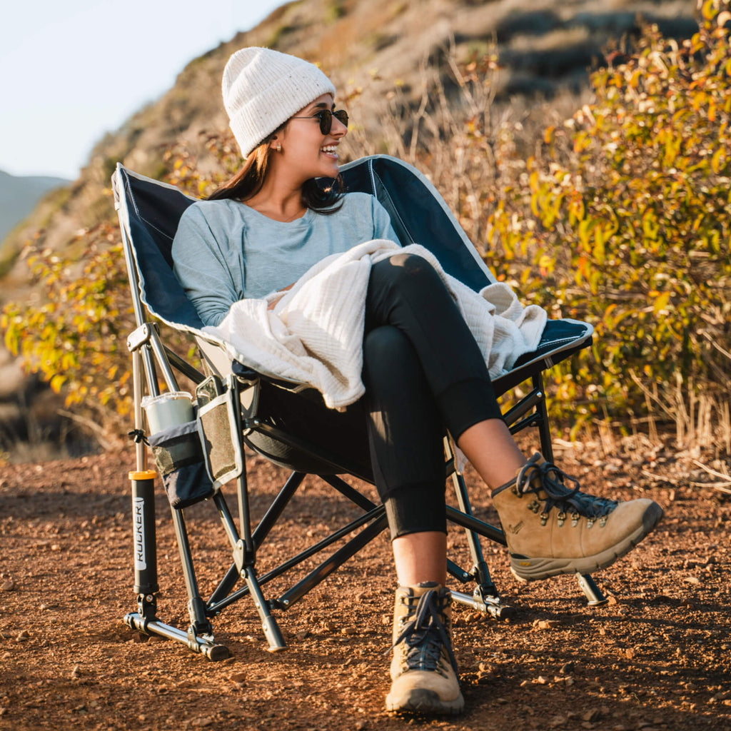 Smooth Motion Pod Rocker - Choice 933 - RoadTrip Rocker Smooth Motion Camp Chair Detail