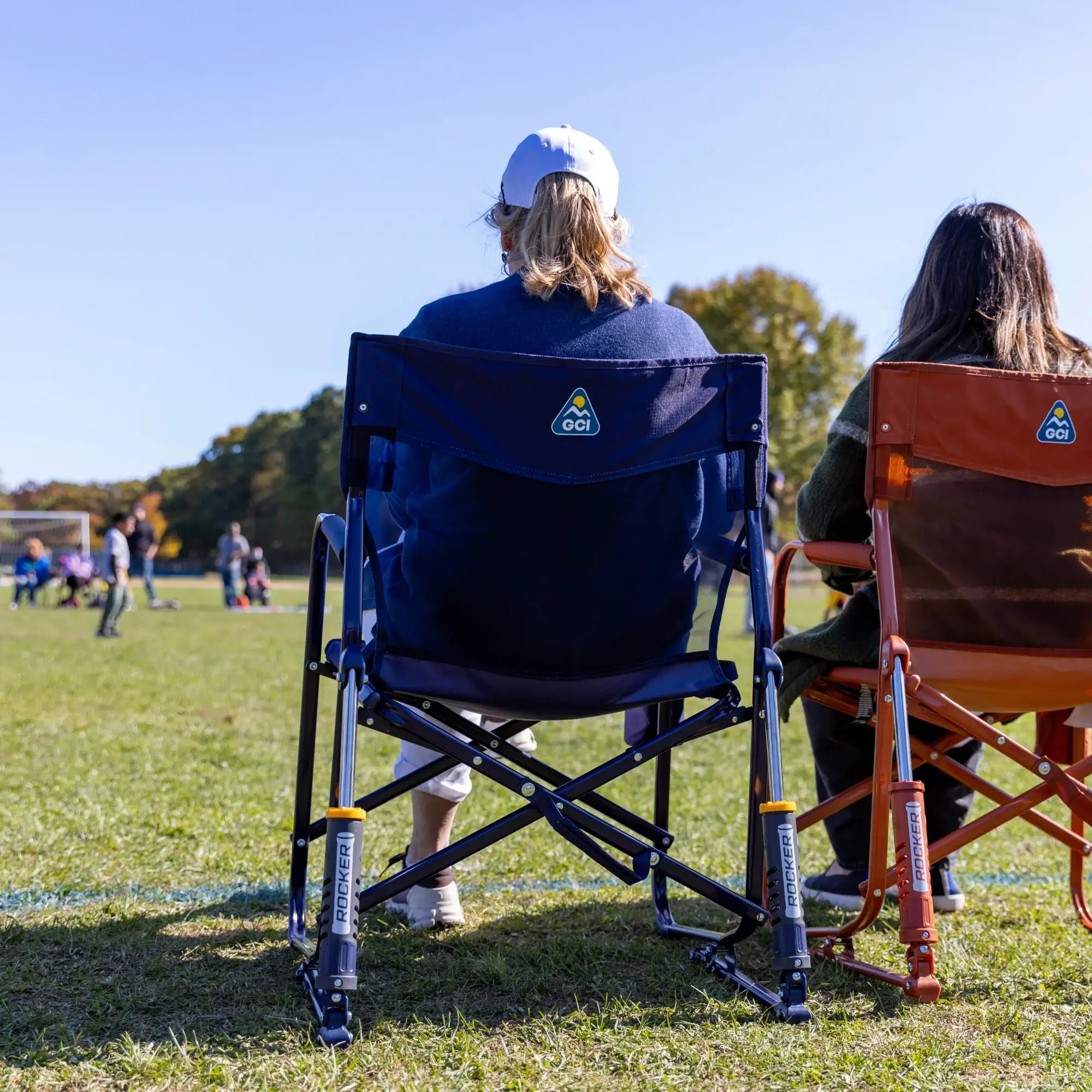 Heavy-Duty Freestyle Freestyle Rocker Elite - Choice 460 - RoadTrip Rocker Smooth Motion Camp Chair Detail