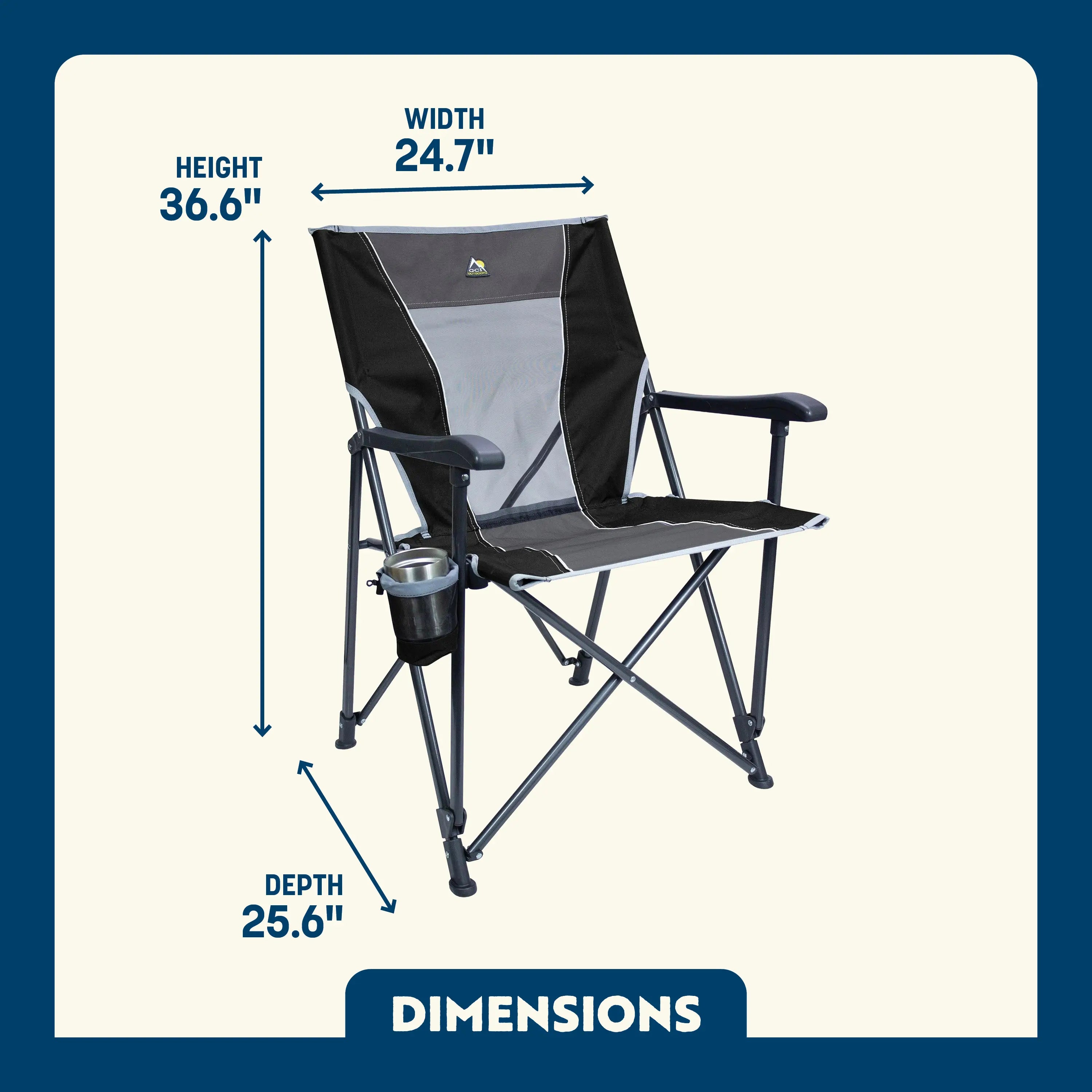 Telescoping Frame Eazy Chair - Choice 976 - Ultra-Lightweight Telescoping PackSeat Travel Stool Detail