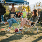 Luxury Camp Kickback Rocker - Choice 345 - Freestyle Rocker Portable Outdoor Folding Chair Detail