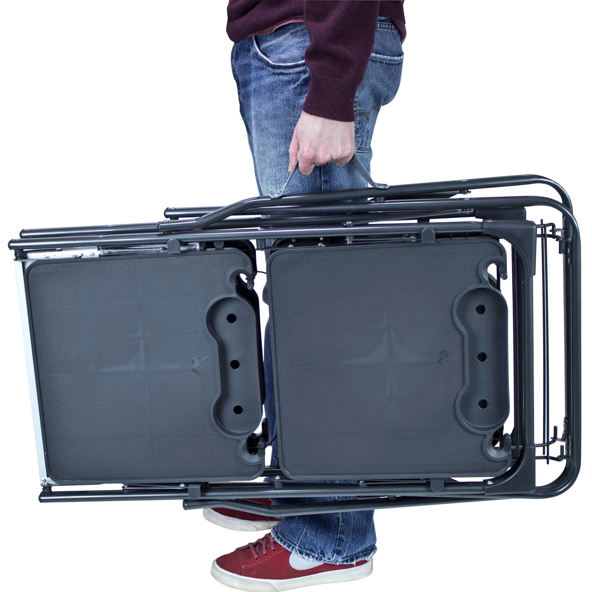 Heavy-Duty Camp Slim-Fold Cook Station - Choice 575 - Heat-Resistant Over-Fire Grill Rack for Camping Detail