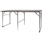 Multi-Functional Cook Slim-Fold Table - Choice 196 - Multi-Functional Heavy-Duty Grilling Table Counter - Default Title