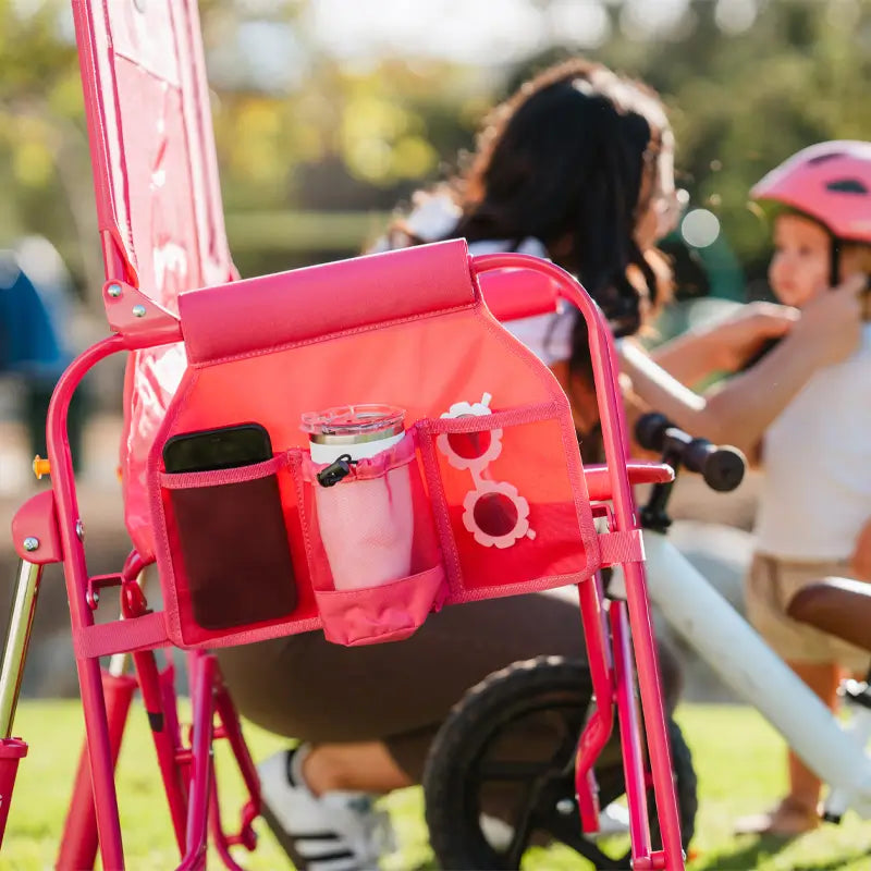 Patented Spring-Action Stowaway Rocker - Choice 794 - Patented Spring-Action Rocking Chair for Camping Detail