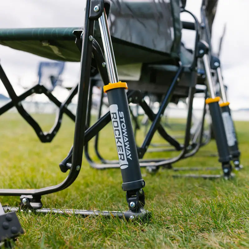 Patented Spring-Action Stowaway Rocker - Choice 794 - Patented Spring-Action Rocking Chair for Camping Detail