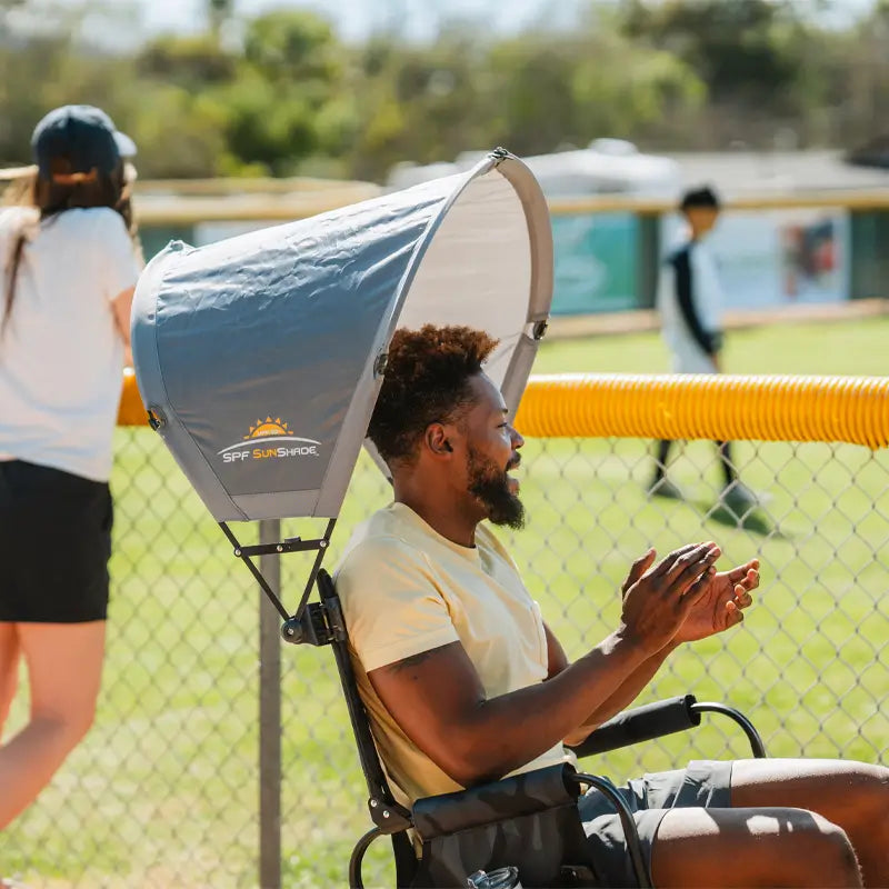 Heavy Duty SunShade Accessory - Choice 361 - Portable Beach Canopy with Adjustable Shade Angle Detail