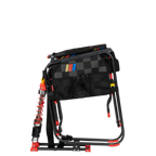 Smooth Motion Adjustable Rocker - NASCAR - Choice 899 - Heavy-Duty Kickback Rocker with Beverage Holder Detail