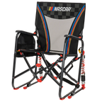 Smooth Motion Adjustable Rocker - NASCAR - Choice 899 - Heavy-Duty Kickback Rocker with Beverage Holder Detail