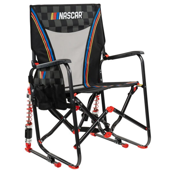 Smooth Motion Adjustable Rocker - NASCAR - Choice 899 - Heavy-Duty Kickback Rocker with Beverage Holder - Default Title