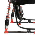 Smooth Motion Adjustable Rocker - NASCAR - Choice 899 - Heavy-Duty Kickback Rocker with Beverage Holder Detail