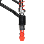 Smooth Motion Adjustable Rocker - NASCAR - Choice 899 - Heavy-Duty Kickback Rocker with Beverage Holder Detail