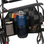 Smooth Motion Adjustable Rocker - NASCAR - Choice 899 - Heavy-Duty Kickback Rocker with Beverage Holder Detail