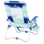 Reclining Beach Bi-Fold Beach Chair - Choice 601 - Low-Profile Reclining Beach Chair with Backpack Straps Detail