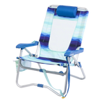 Reclining Beach Bi-Fold Beach Chair - Choice 601 - Low-Profile Reclining Beach Chair with Backpack Straps Detail