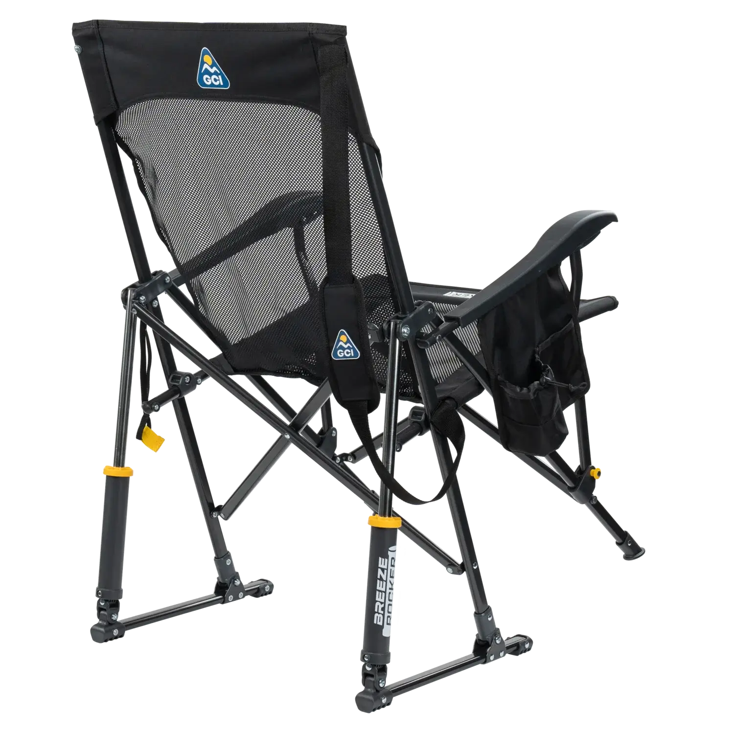 Heavy-Duty Freestyle BreezeRocker - Choice 504 - Freestyle Rocker Portable Outdoor Folding Chair Detail