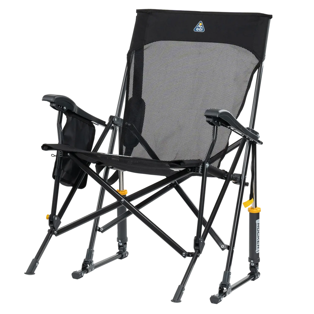 Heavy-Duty Freestyle BreezeRocker - Choice 504 - Freestyle Rocker Portable Outdoor Folding Chair Detail