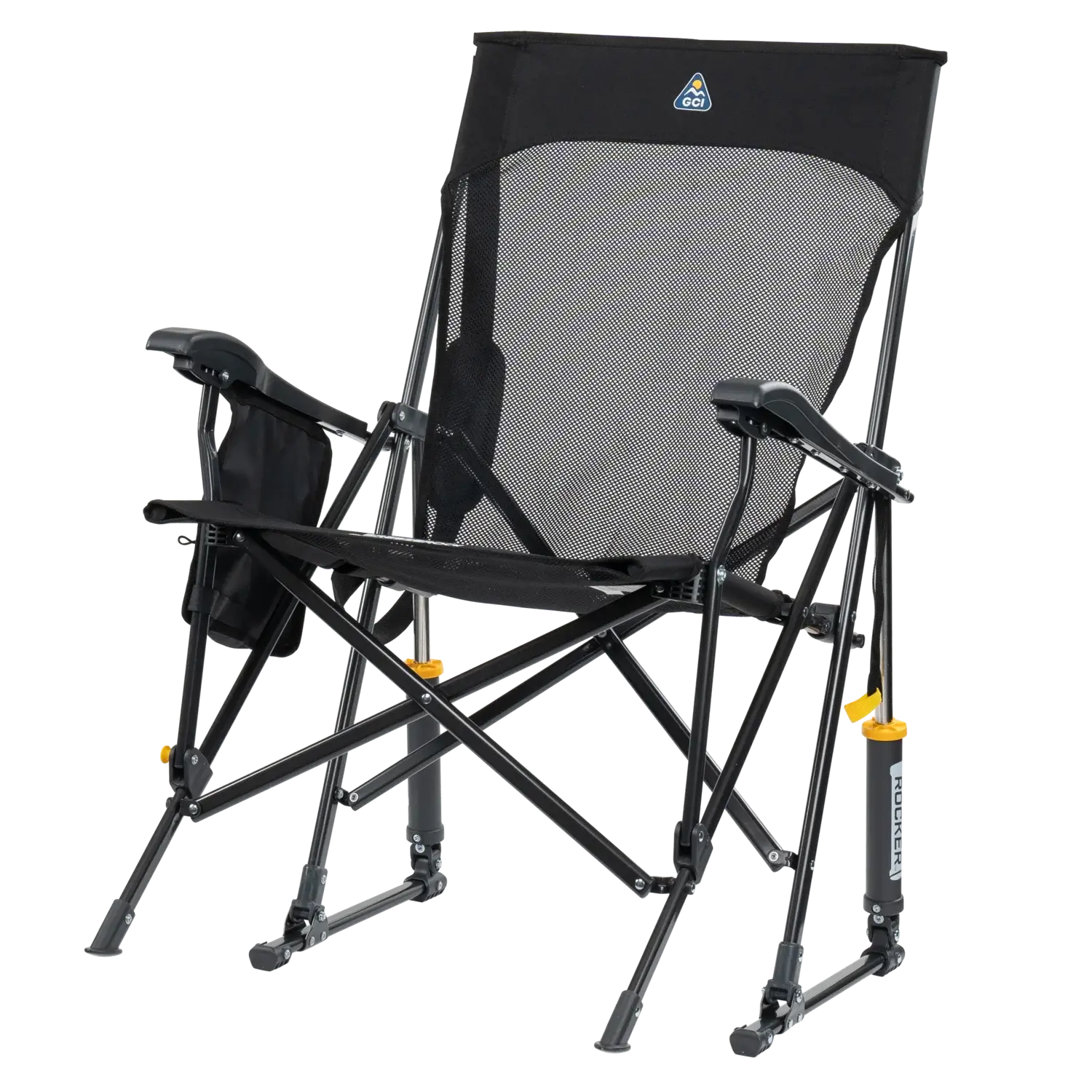 Heavy-Duty Freestyle BreezeRocker - Choice 504 - Freestyle Rocker Portable Outdoor Folding Chair Detail