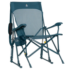 Heavy-Duty Freestyle BreezeRocker - Choice 504 - Freestyle Rocker Portable Outdoor Folding Chair - Teal