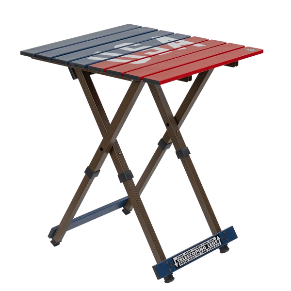 Portable Staging Compact Camp Table 20 - USA Anniversary Deluxe - Choice 757 - Master Outdoor Kitchen Station for Tailgating & BBQ - Default Title