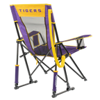 Patented Spring-Action College Comfort Pro Rocker - LSU Tigers - Choice 880 - Patented Spring-Action Rocking Chair for Camping Detail