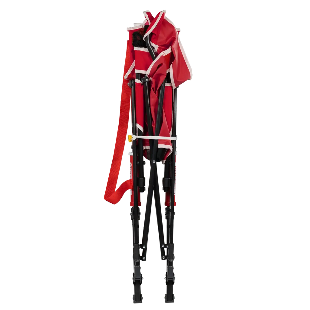 Heavy-Duty Freestyle College Comfort Pro Rocker - Nebraska Cornhuskers - Choice 161 - Heavy-Duty Kickback Rocker with Beverage Holder Detail
