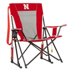 Heavy-Duty Freestyle College Comfort Pro Rocker - Nebraska Cornhuskers - Choice 161 - Heavy-Duty Kickback Rocker with Beverage Holder - Default Title