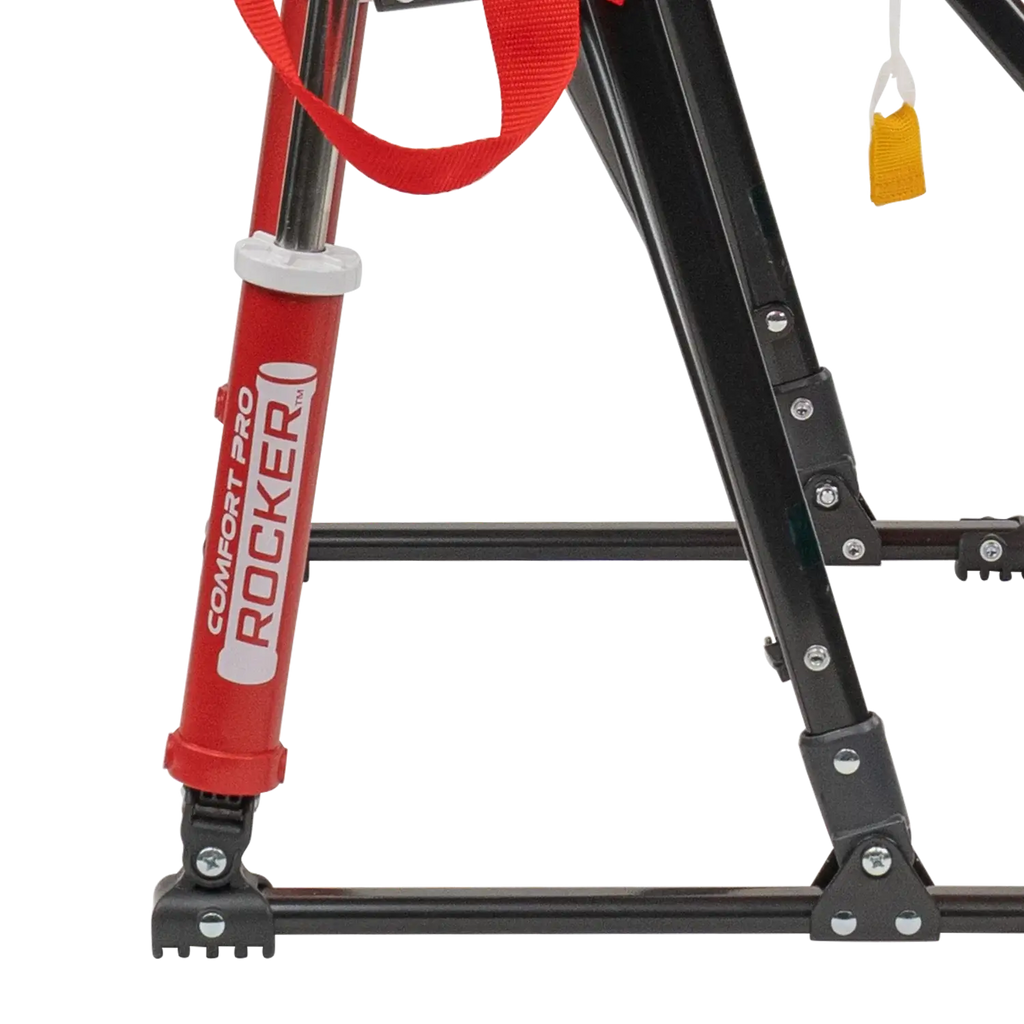 Heavy-Duty Freestyle College Comfort Pro Rocker - Nebraska Cornhuskers - Choice 161 - Heavy-Duty Kickback Rocker with Beverage Holder Detail