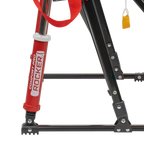 Heavy-Duty Freestyle College Comfort Pro Rocker - Nebraska Cornhuskers - Choice 161 - Heavy-Duty Kickback Rocker with Beverage Holder Detail