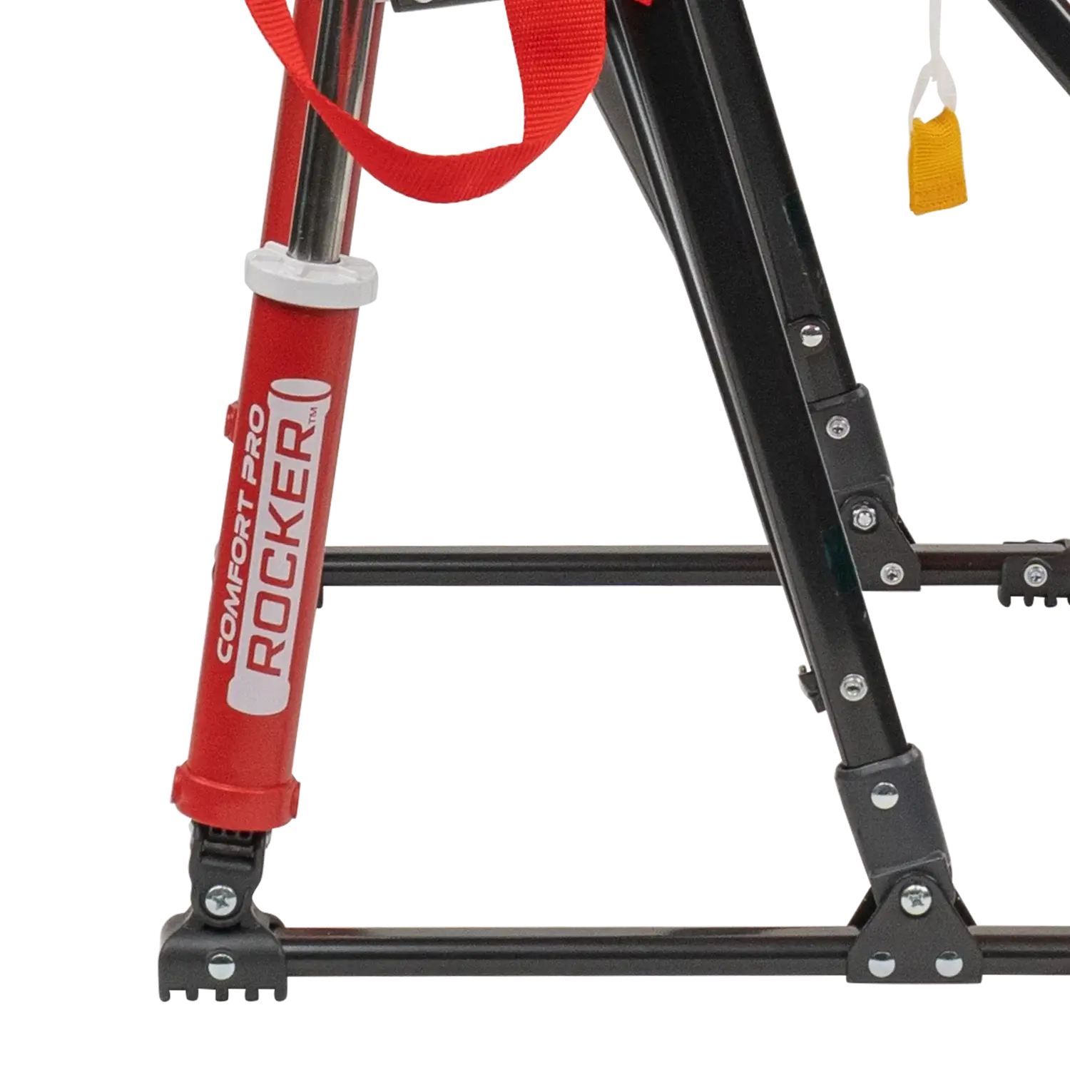 Heavy-Duty Freestyle College Comfort Pro Rocker - Nebraska Cornhuskers - Choice 161 - Heavy-Duty Kickback Rocker with Beverage Holder Detail