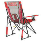 Heavy-Duty Freestyle College Comfort Pro Rocker - Ohio State Buckeyes - Choice 676 - Freestyle Rocker Portable Outdoor Folding Chair Detail