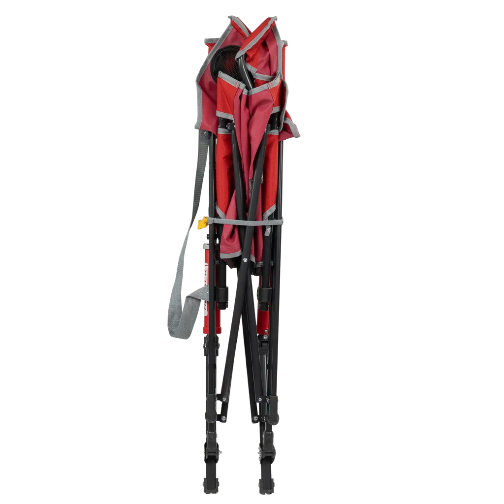 Heavy-Duty Freestyle College Comfort Pro Rocker - Ohio State Buckeyes - Choice 676 - Freestyle Rocker Portable Outdoor Folding Chair Detail