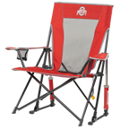 Heavy-Duty Freestyle College Comfort Pro Rocker - Ohio State Buckeyes - Choice 676 - Freestyle Rocker Portable Outdoor Folding Chair Detail