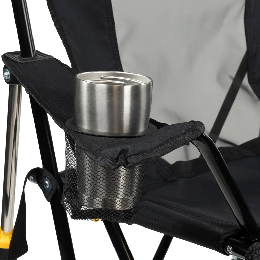 Luxury Camp College Comfort Pro Rocker - USC Trojans - Choice 856 - RoadTrip Rocker Smooth Motion Camp Chair Detail