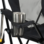 Luxury Camp College Comfort Pro Rocker - USC Trojans - Choice 856 - RoadTrip Rocker Smooth Motion Camp Chair Detail
