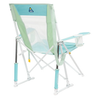 Smooth Motion Comfort Pro Rocker - Choice 375 - Freestyle Rocker Portable Outdoor Folding Chair Detail