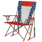 Premium All-Weather Comfort Pro Rocker - USA Anniversary Deluxe - Choice 424 - Patented Spring-Action Rocking Chair for Camping Detail