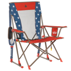 Premium All-Weather Comfort Pro Rocker - USA Anniversary Deluxe - Choice 424 - Patented Spring-Action Rocking Chair for Camping - Default Title